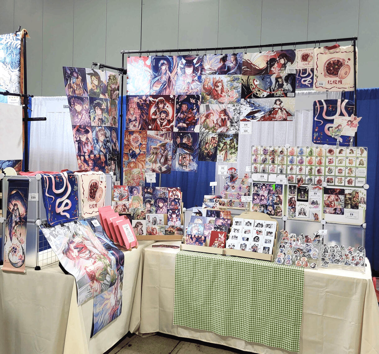 10x10 Booth Setup (Otakon 2025)